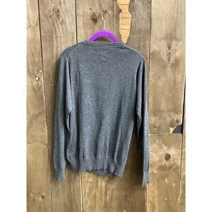 Tommy Hilfiger Womens School Uniform Sweater Grey Size Medium